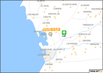 map of Judibana