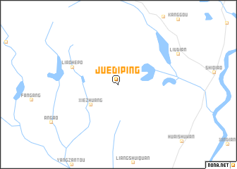 map of Juediping