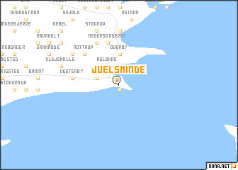 map of Juelsminde