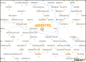 map of Jugastru