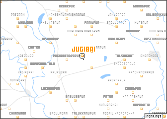 map of Jugībāi