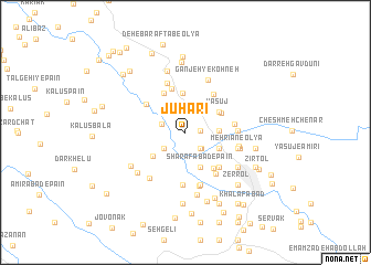map of Jūharī