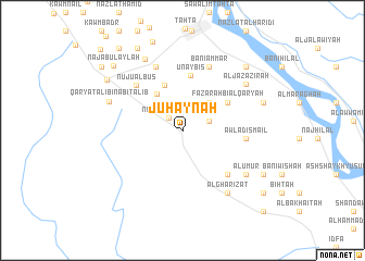 map of Juhaynah