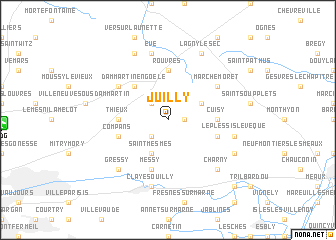 map of Juilly