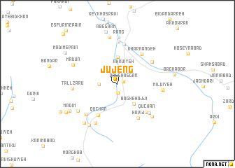 map of Jūjeng