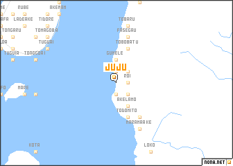 map of Juju