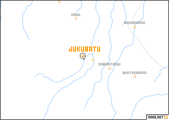 map of Jukubatu