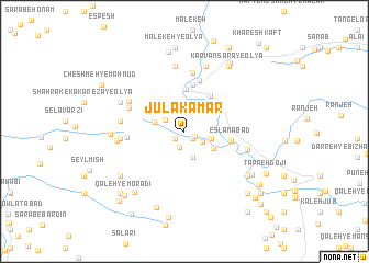 map of Jūlākamar