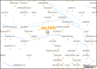 map of Julfeni