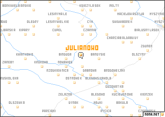 map of Julianowo