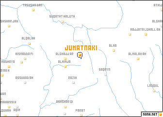 map of Jum‘at Nakī