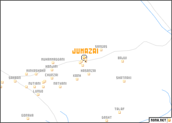 map of Jumazai