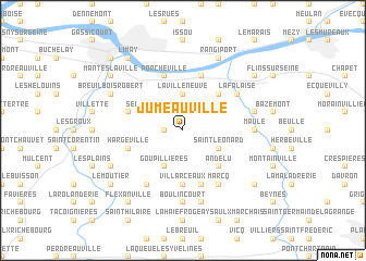 map of Jumeauville