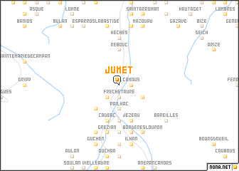 map of Jumet