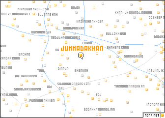 map of Jumma Dakhan
