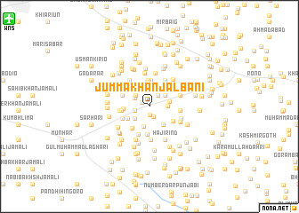 map of Jumma Khān Jalbāni