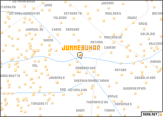 map of Jumme Buhar