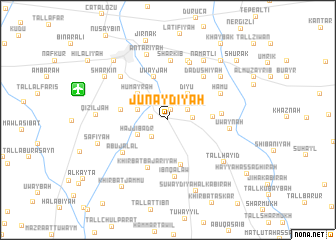 map of Junaydīyah