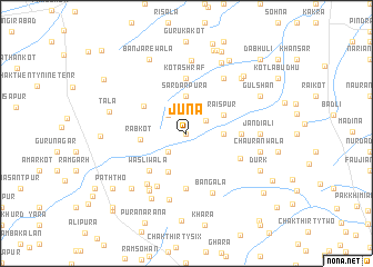 map of Jūna