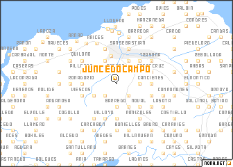 map of Juncedo-Campo