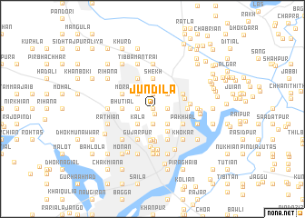 map of Jundila