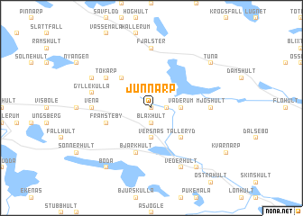 map of Junnarp