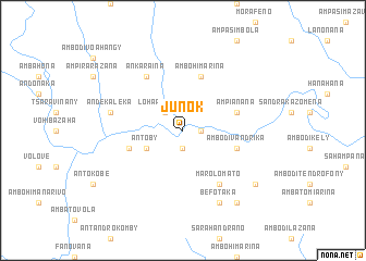 map of Junok