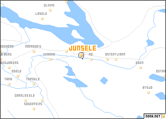 Junsele (Sweden) map - nona.net