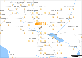 map of Juntas