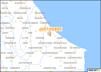 map of Juntikebon