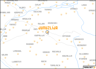 map of Junuzlija