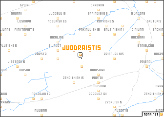 map of Juodraistis