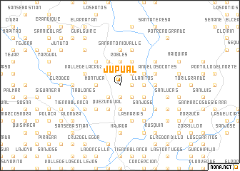 map of Jupual