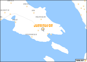 map of Jurandvor