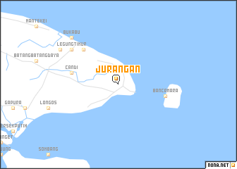 map of Jurangan