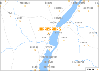 map of Jurara Abas