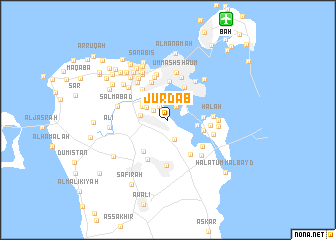 map of Jurdāb