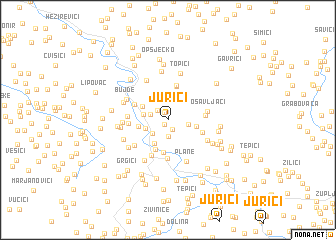 map of Jurići