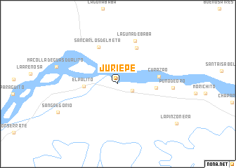 map of Juriepe