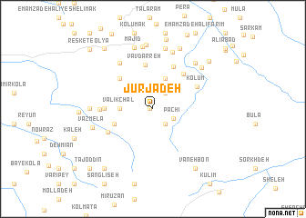 map of Jūr Jādeh