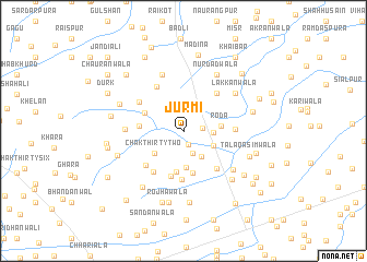 map of Jurmi