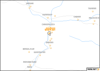 map of Jūrū\