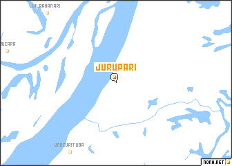 map of Jurupari