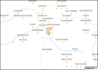 map of Jūr