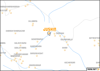 map of Jūshīn