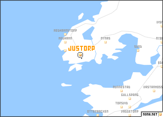 map of Justorp