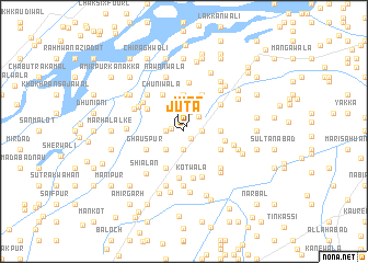 map of Jūta