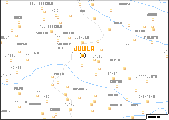 map of Juula