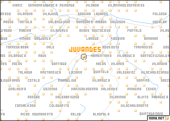 map of Juvandes