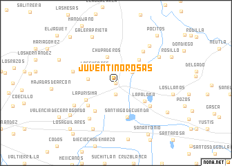 map of Juventino Rosas